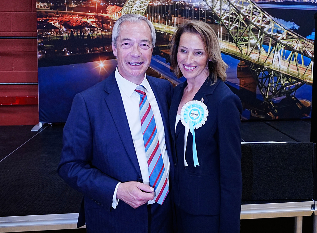 翻盘工党铁票区 英国改革党险胜国会补选1席